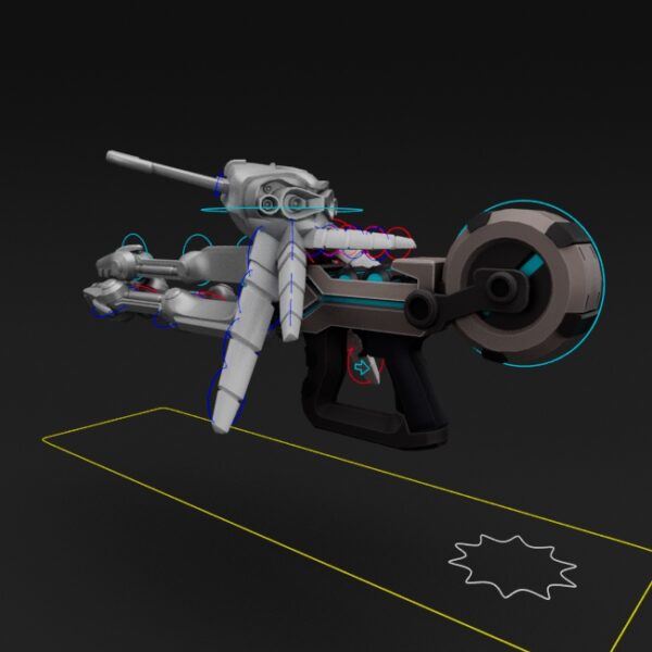 Future Tech Weapon Maya rig