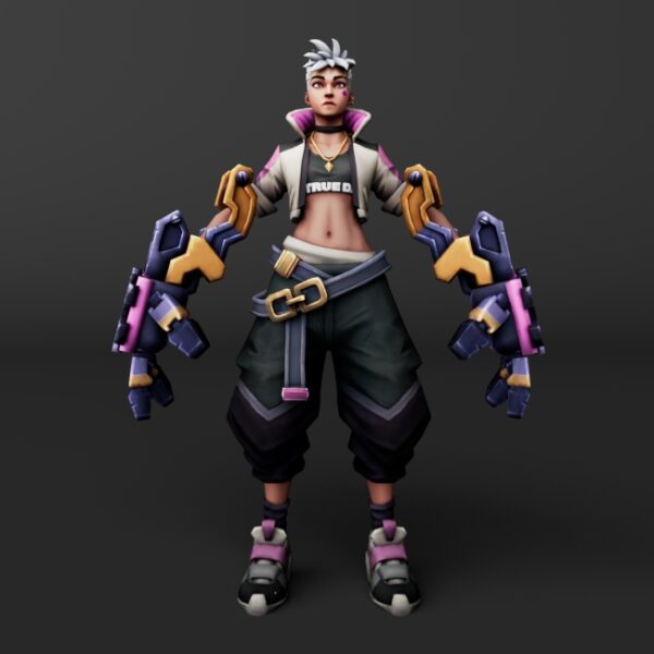 True Damage Vi maya rig