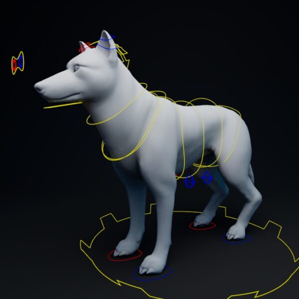 Wolf Maya rig